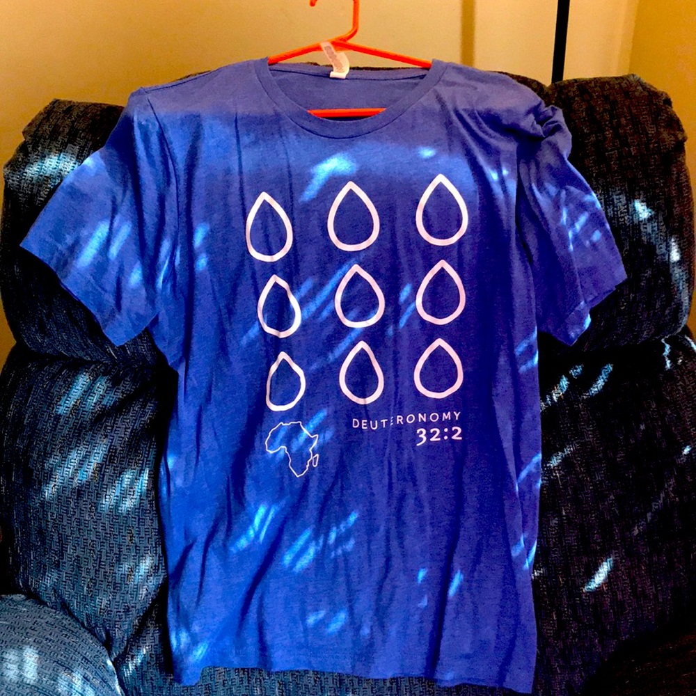 Blue Christian t-shirt